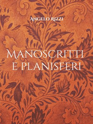cover image of Manoscritti e planisferi